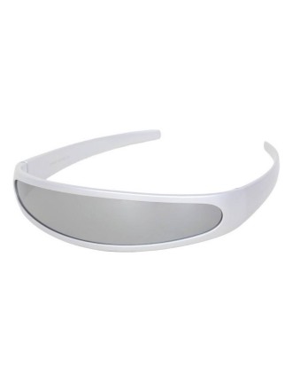 Value Edition Lunettes de soleil futuristes avec verres miroir - Assorties