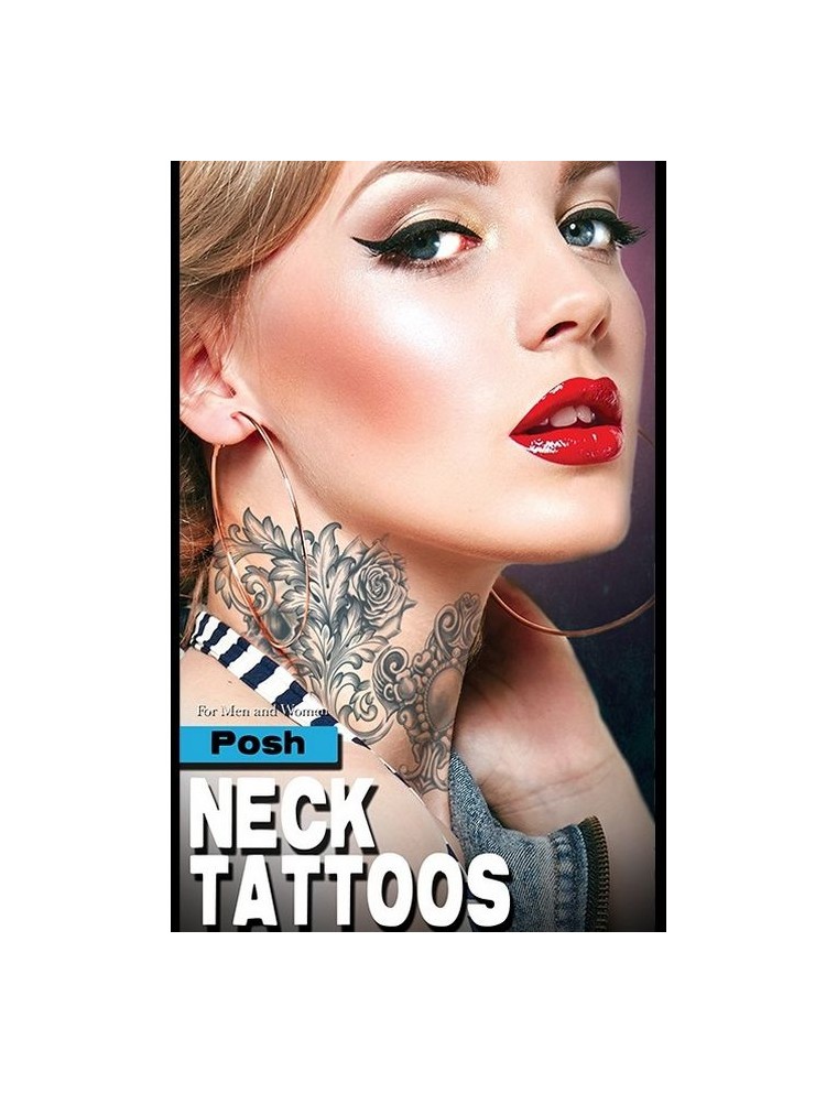 Value Edition Tatouage cou temporaire Posh Neck tattoo