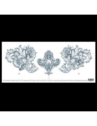 Value Edition Tatouage cou temporaire Posh Neck tattoo