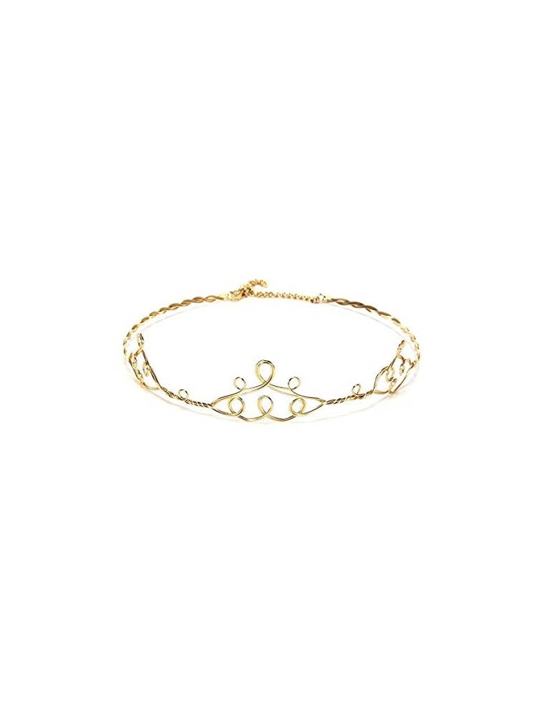 Value Edition Diadème Gold Peak Circlet, Ajustable - Or