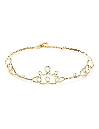 Value Edition Diadème Gold Peak Circlet, Ajustable - Or