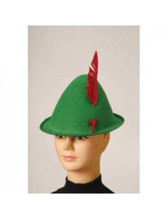 Value Edition CHAPEAU ALPIN avec Plume Verte