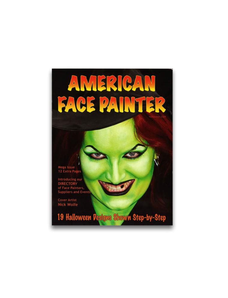 Value Edition Livre de maquillage American Face Painter Book - Halloween