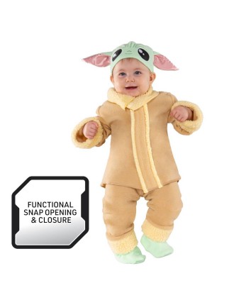 Value Edition Grogu Costume bébé 12-18m - Star Wars Baby Yoda