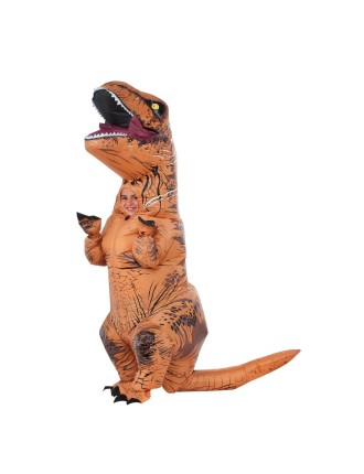 Value Edition Costume pour enfant gonflable de dinosaure T-Rex