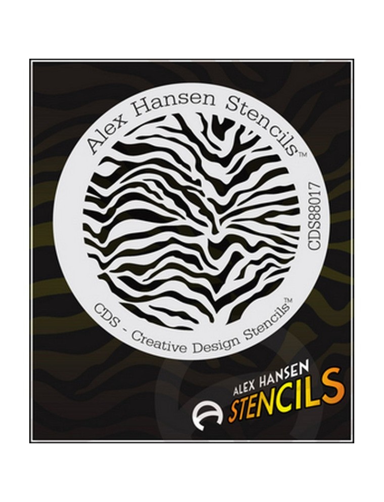 Value Edition ISTENCILS ALEX HANSEN Pochoir 88017 Tigre