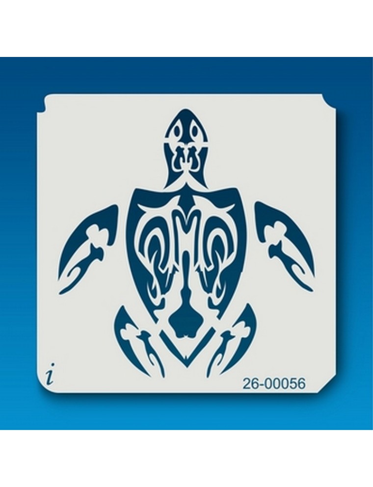 Value Edition ISTENCILS pochoir tortue tribal 26-00056