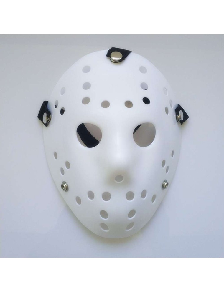 Value Edition Masque de hockey Jason White - Halloween