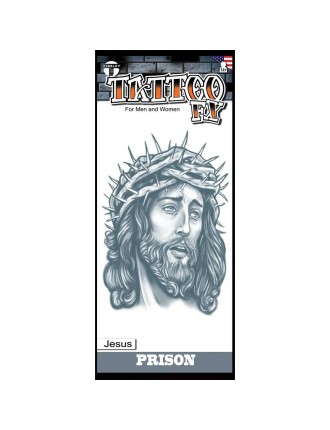 Value Edition Tatouage Temporaire JESUS Prison - PR306