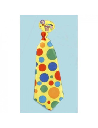 Value Edition CRAVATE DE CLOWN LONGUE JUMBO Jaune