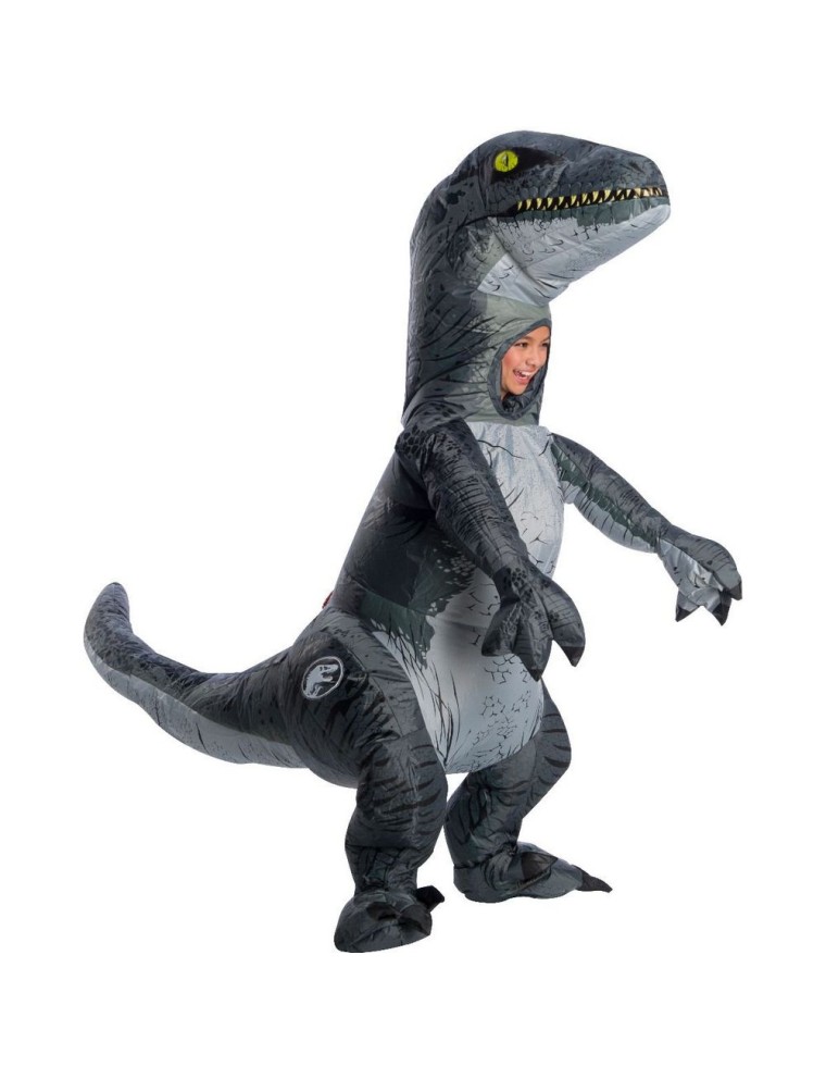 Value Edition Costume pour enfant gonflable Jurassic World dinosaure Bleu