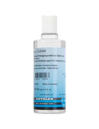 Value Edition KRYOLAN All Clear (Nettoyant pour dentelles) - 100 ml/3,4 fl. once