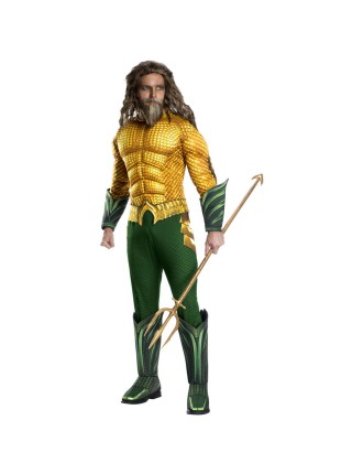 Value Edition AQUAMAN costume deluxe hommes- Standard