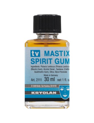 Value Edition Kryolan TV Mastix adhésif Spirit Gum - 30 ml/ 1 fl oz