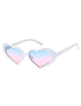 Value Edition Lunettes de soleil en forme de coeur pour femmes, couleurs assorties