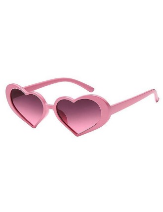 Value Edition Lunettes de soleil en forme de coeur pour femmes, couleurs assorties