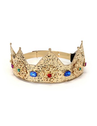 Value Edition Couronne dorée pointue ajustable de reine