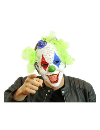 Value Edition Masque de clown en latex avec cheveux