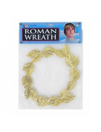 Value Edition COURONNE DE FEUILLES ROMAINE LAURIER EN OR - Or