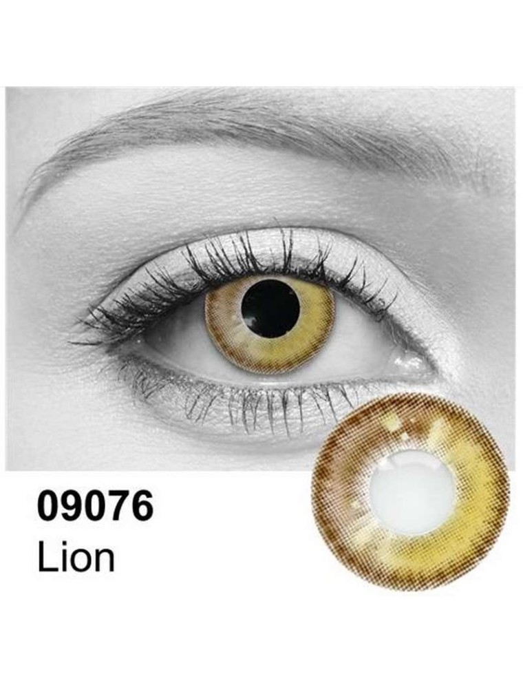 Value Edition Lentilles de contact Lion - marron doré