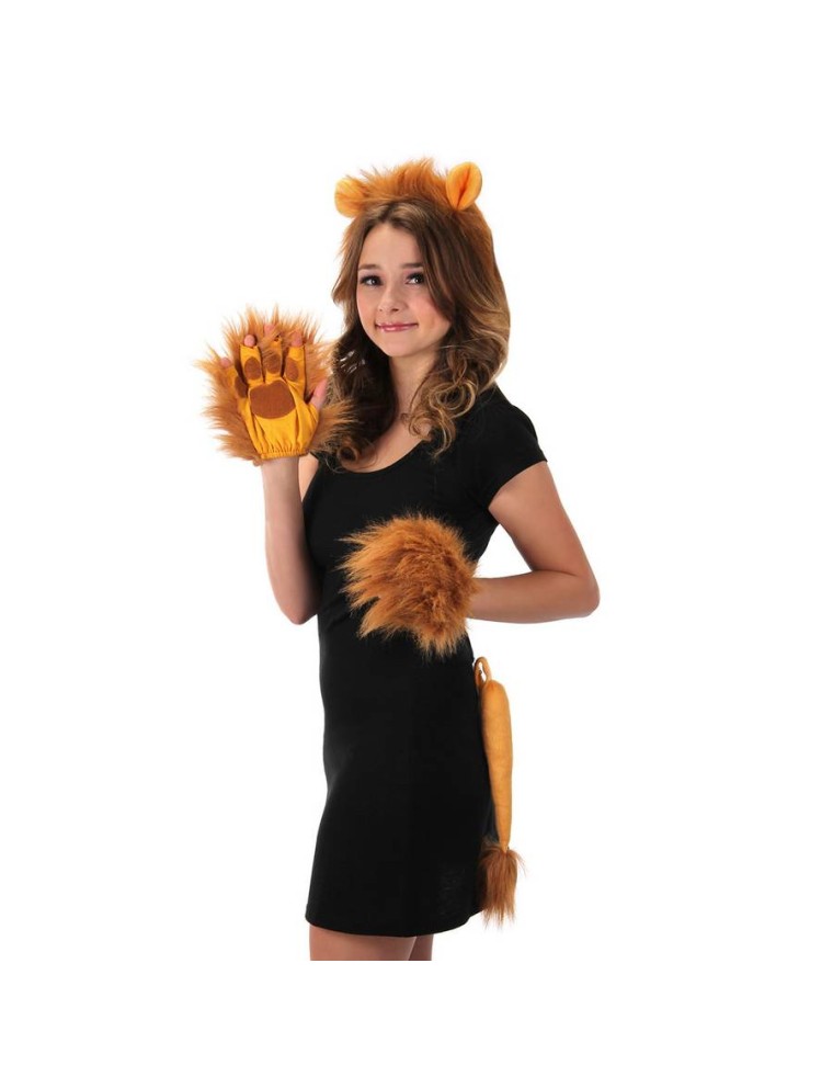 Value Edition Kit bandeau et queue en peluche Oreilles de Lion