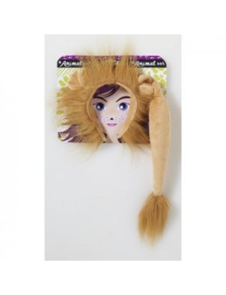 Value Edition Kit d'animal avec bandeau LION et queue