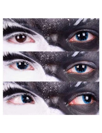 Value Edition Lentilles de contact Loki - Bleues et noires