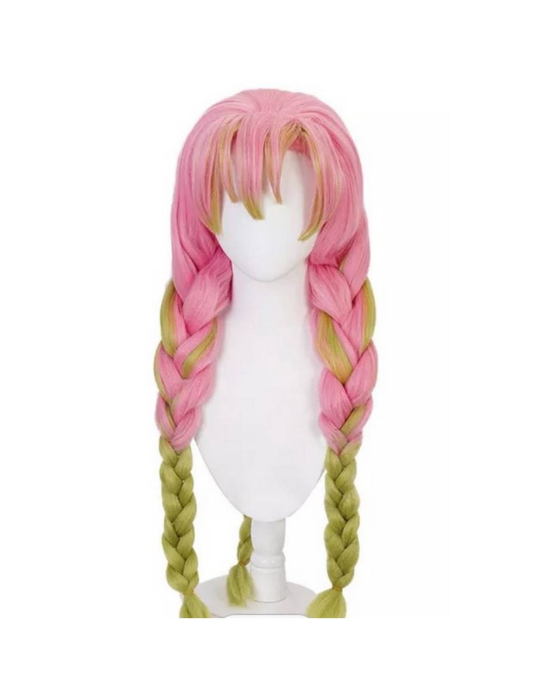 Value Edition Mitsuri Perruque Cosplay Rose verte