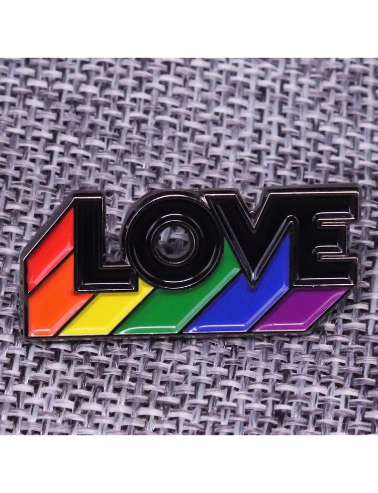 Value Edition Broche Love arc-en-ciel LGBT gay pride