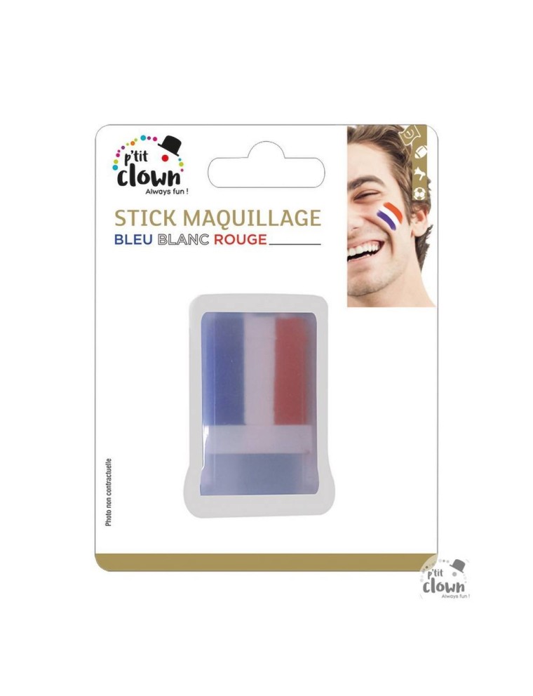 Value Edition Stick maquillage France - bleu, blanc, rouge