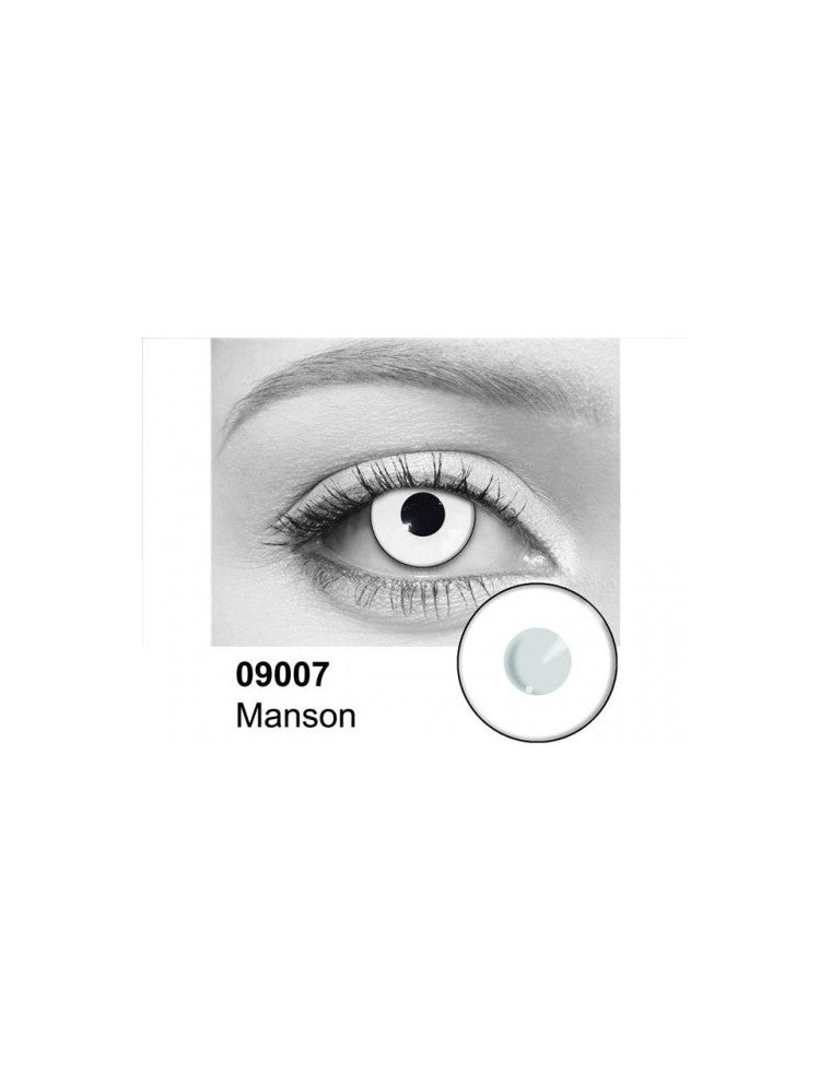 Value Edition Manson lentilles blanches - Verres de contact