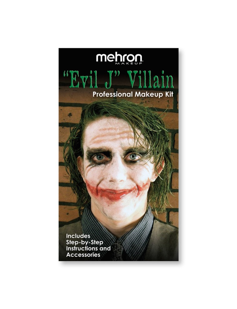 Value Edition Mehron Maquillage Evil J Villain - Kit Character Makeup