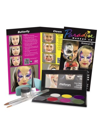 Value Edition Kit de maquillage pour enfants Mehron Paradise Makeup Premium