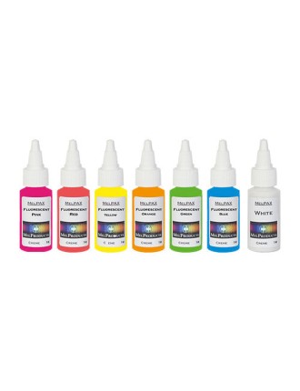 Value Edition MelPAX Pax Kit de peinture 8 Couleurs fluorescentes