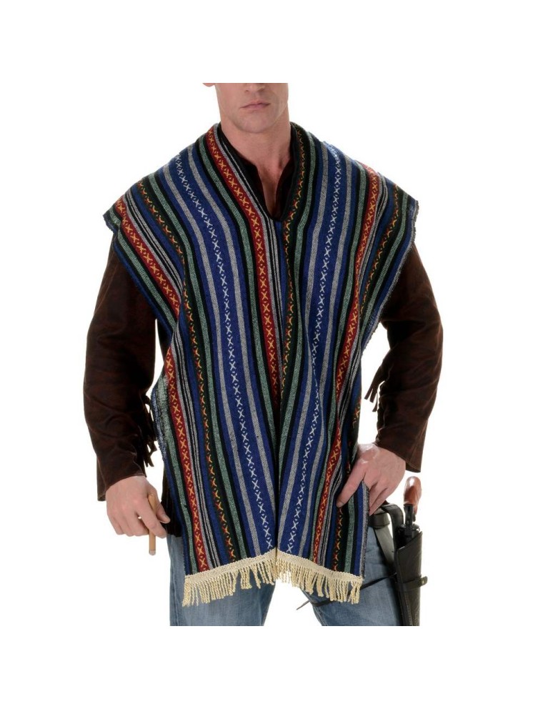 Value Edition Serape mexicain multicolore pour hommes Bandito