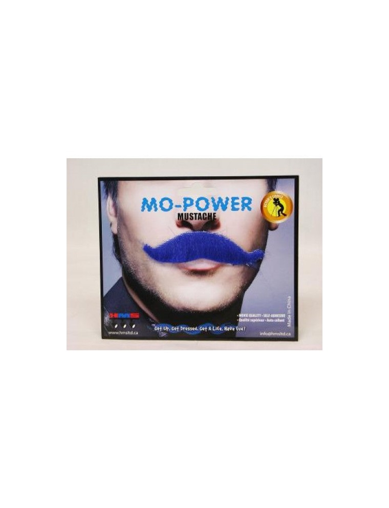 Value Edition Mo-Power Moustache (Bleu) - Blu Blue