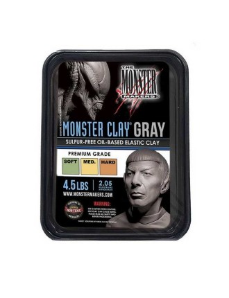 Value Edition Argile Monster Clay Premium GRIS - HARD