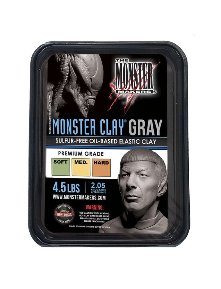 Value Edition Argile Monster Clay Premium GRIS - Medium