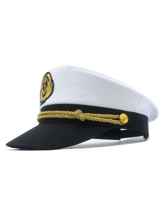 Value Edition Chapeau de marine blanc - Adulte