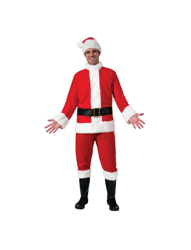 Value Edition Nouveau COSTUME DE PÈRE NOËL EN FLANELLE - XL