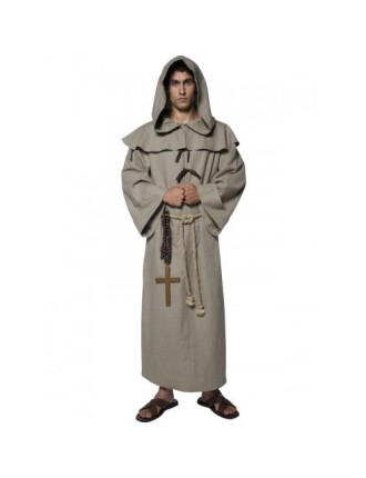 Value Edition Old England Friar Tuck - Robe à capuche M Gris