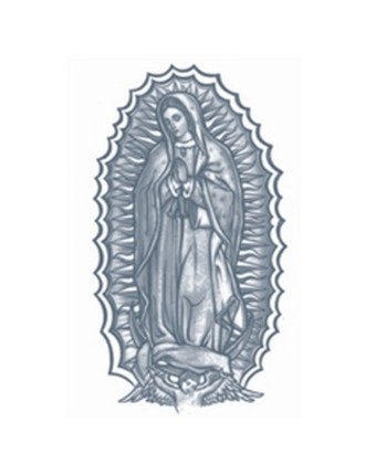 Value Edition Notre-Dame Guadalupe prison Tatouage temporaire