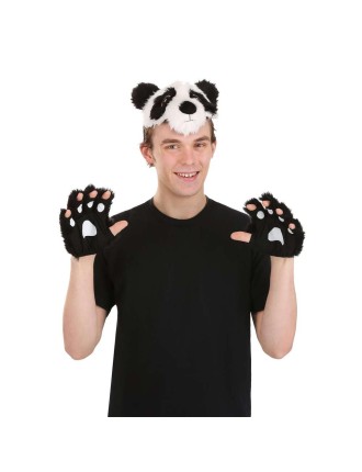 Value Edition Kit de Panda avec bandeau en peluche et pattes