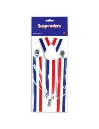 Value Edition SUSPENTEURS PATRIOTIQUES - Taille Unique