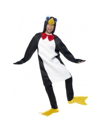 Value Edition COSTUME DE PINGOUIN - Taille Unique - Noir/Blanc