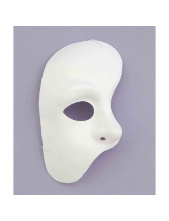 Value Edition Phantom Of The Opera Mask_White