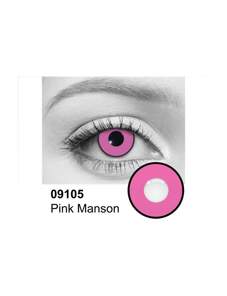 Value Edition Lentilles Manson Rose Contact Lenses 09105