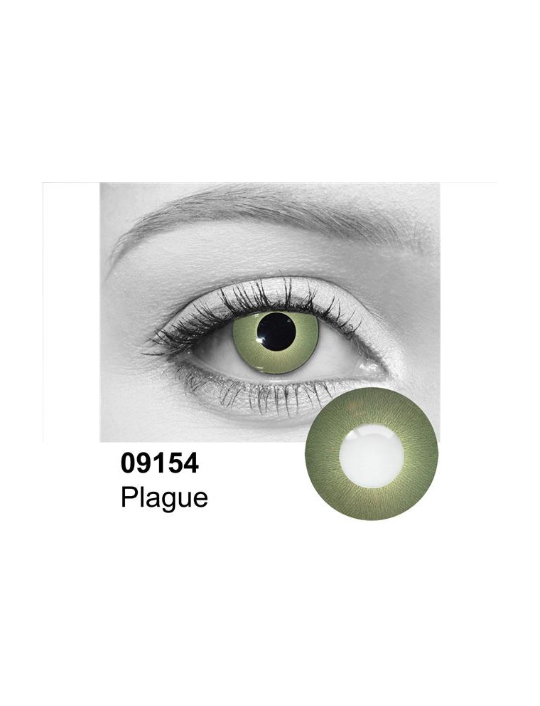 Value Edition Lentilles de contact peste vertes