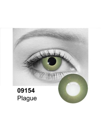 Value Edition Lentilles de contact peste vertes