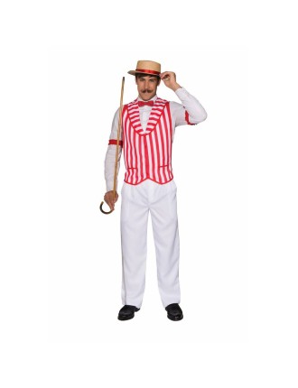 Value Edition Veste Barbershop Quartet- Rouge et blanche